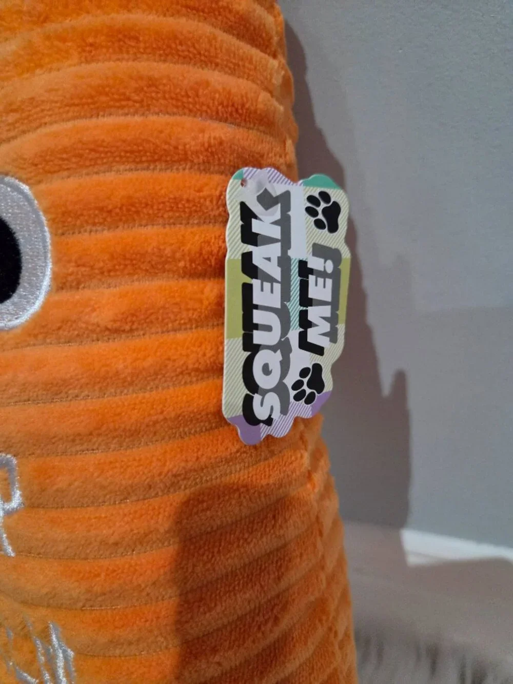 Woof Jumbo Carrot Dog Toy